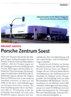 Bild-Bericht in der Autohaus von Januar 2012